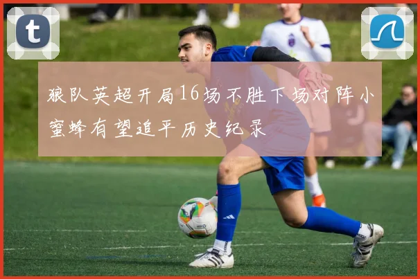 狼队英超开局16场不胜下场对阵小蜜蜂有望追平历史纪录
